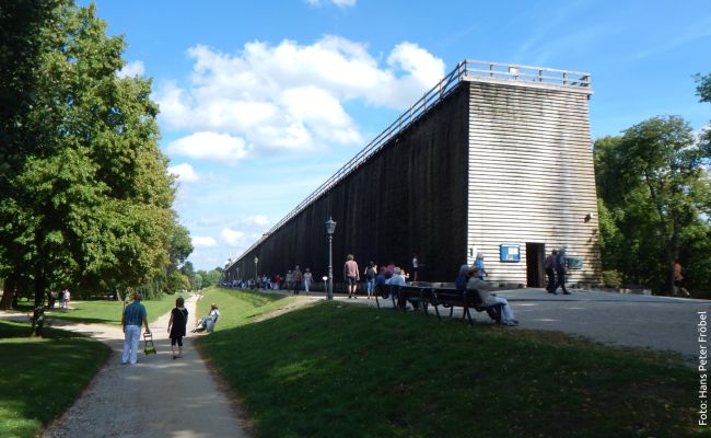 Image - Beleuchtung am neuen Gradierwerk